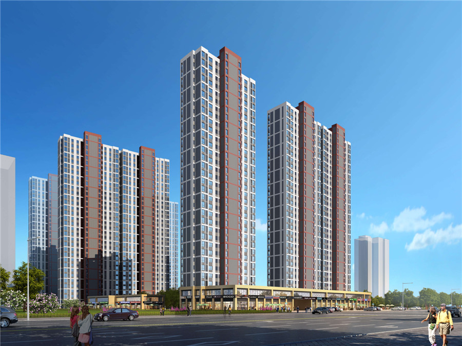 武漢合融清華園一期、二期130000m2保溫工程